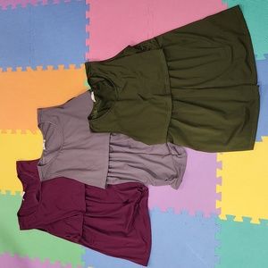 3 EKOUAER Maternity Tank Tops Size Large,  Like New